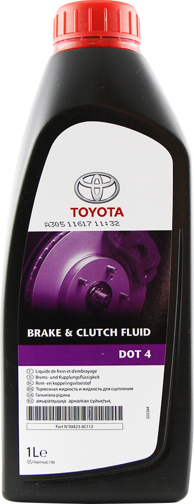 Гальмівна рідина TOYOTA DOT 4 1 л (08823-80112)